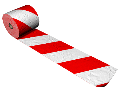 Cinta bicolor para balizamiento