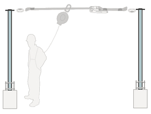 Dispositivo de anclaje metálico para su uso durante la ejecución de losas